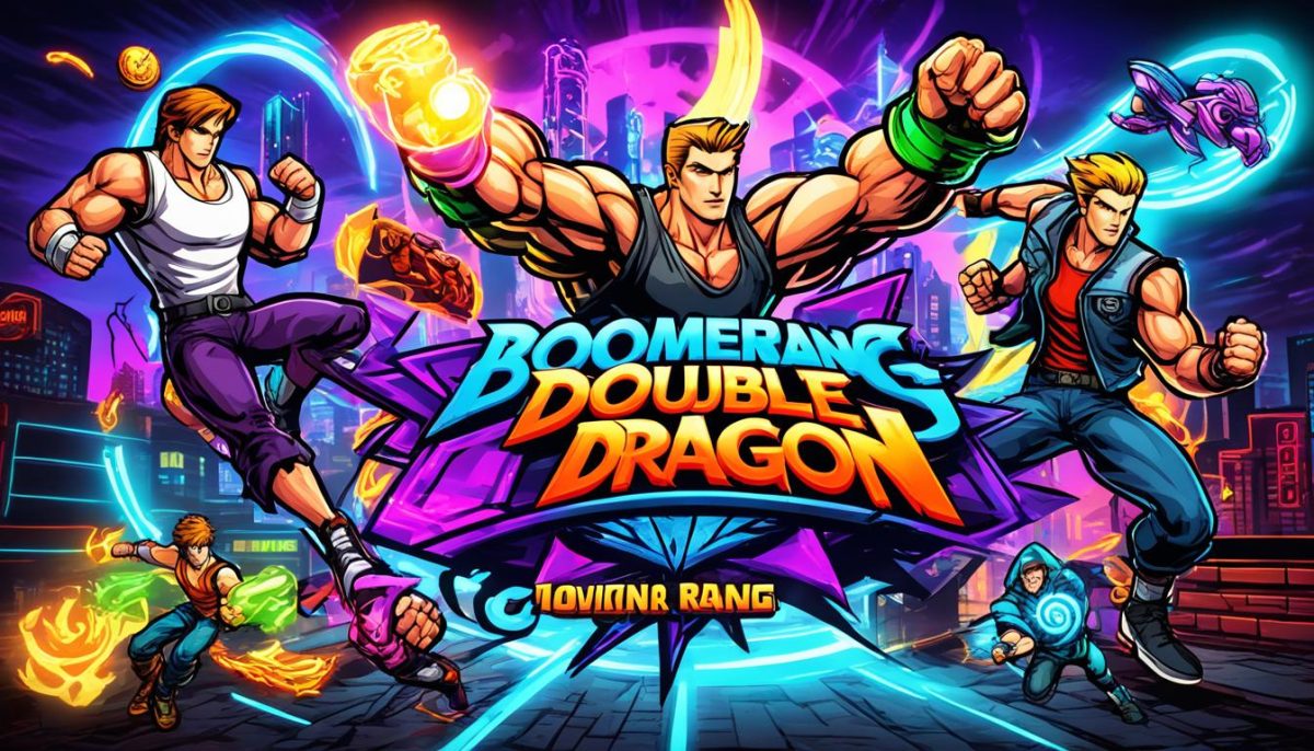 Double Dragon Neon Power-ups